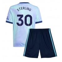 Arsenal Raheem Sterling #30 Tredjeställ Barn 2024-25 Korta ärmar (+ Korta byxor)